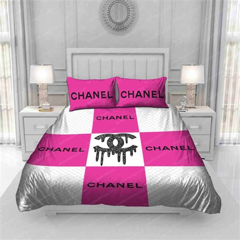 chanel baby bedding|Chanel bedding set queen.